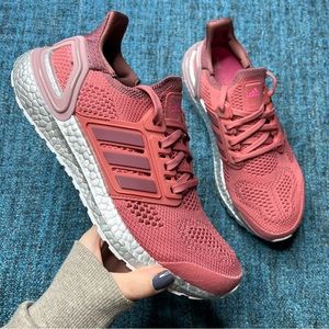 Adidas Ultraboost 19.5 DNA Sneakers in Pulse Magenta Silver Boost
